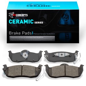 Infiniti QX56 Brake Pads - Rear - R1 Concepts - Ceramic - `04-`15